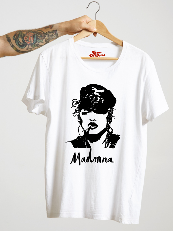 T-Shirt mit MADONNA