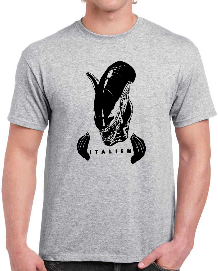 T-shirt with ALIEN E.T.