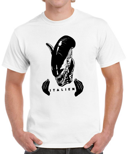 T-shirt with ALIEN E.T.