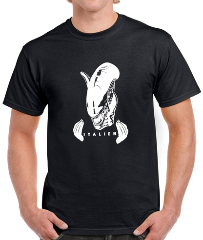 T-shirt with ALIEN E.T.