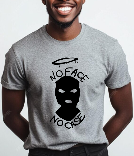 T-shirt NO FACE NO CASE