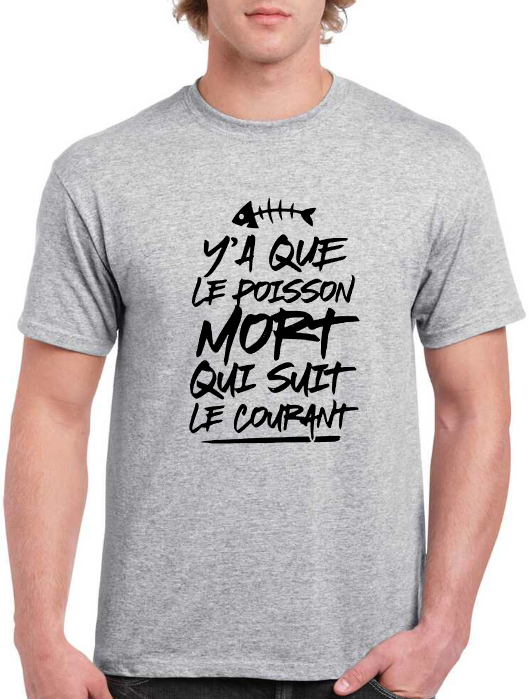 T-shirt POISSON MORT