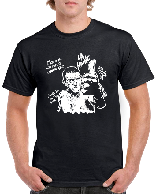 T-shirt  avec VINZ, LA HAINE