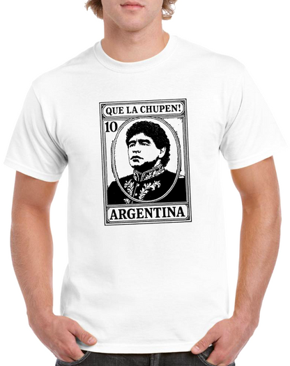 T-shirt MARADONA QUE LA CHUPEN