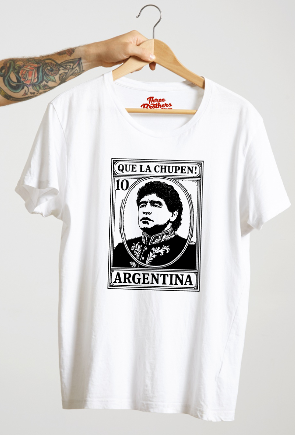 T-shirt MARADONA QUE LA CHUPEN