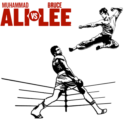T-shirt MUHAMMAD ALI VS BRUCE LEE