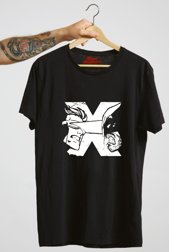 T-shirt X-MEN, CYCLOPS VS WOLVERINE