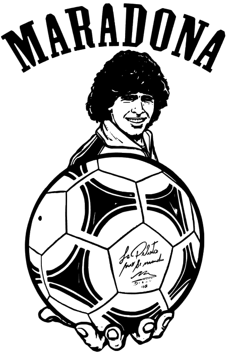 T-shirt MARADONA