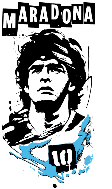 T-shirt MARADONA