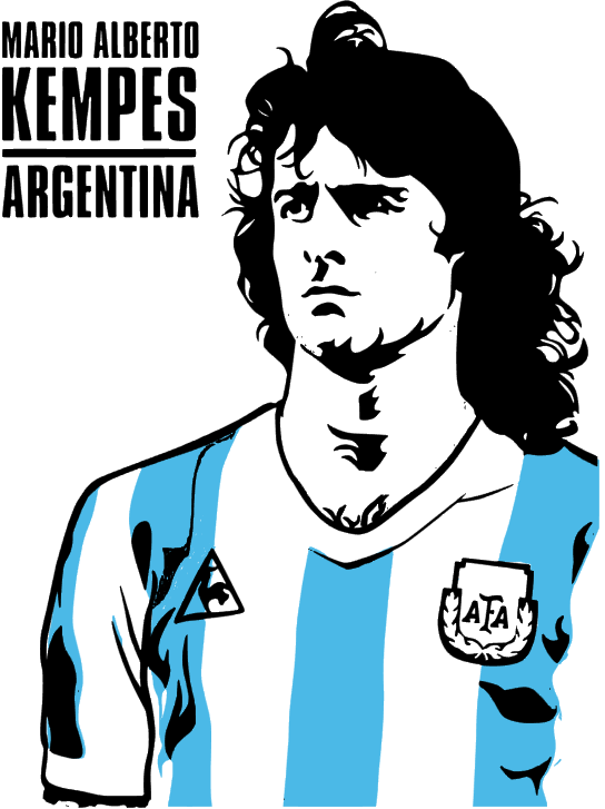 T-shirt MARIO ALBERTO KEMPES