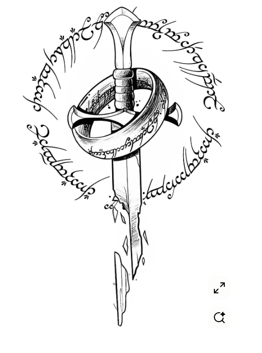 T-shirt LORD OF THE RINGS