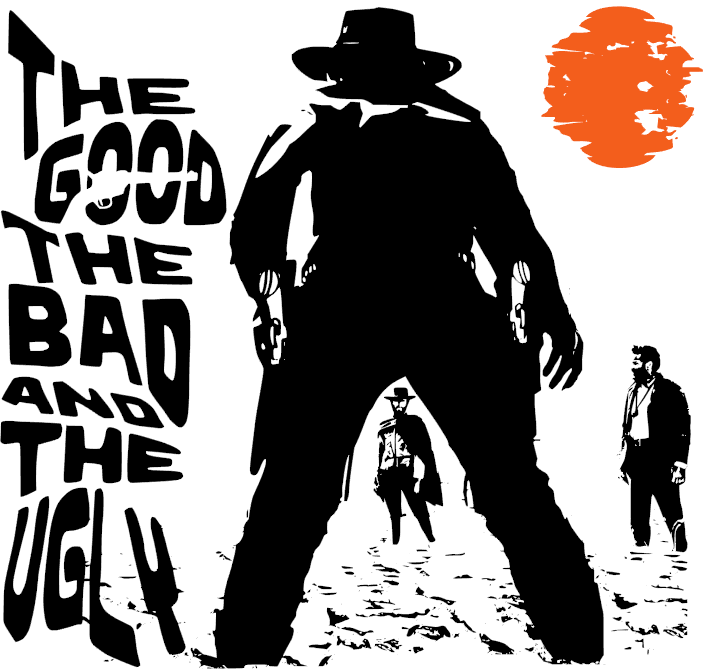 T-shirt THE GOOD, THE BAD, AND THE UGLY