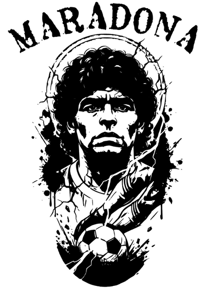 T-shirt MARADONA