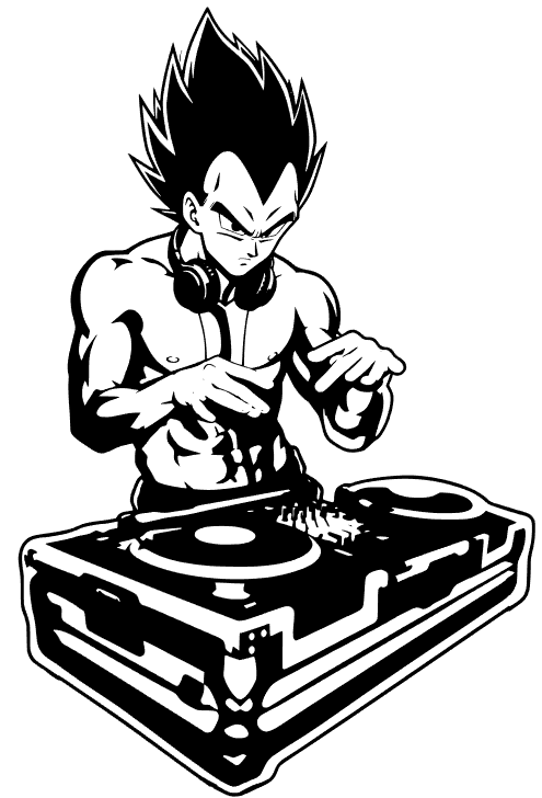 T-shirt DJ VEGETA