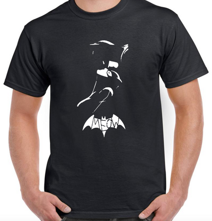 T-shirt with BATMAN and CATWOMAN