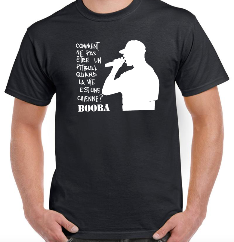 T-shirt avec BOOBA, PITBULL, OUEST SIDE