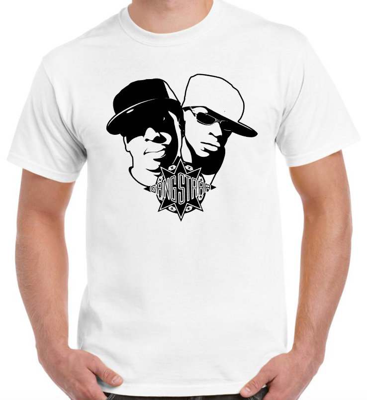 Camiseta con GANG STARR con DJ PREMIER y GURU