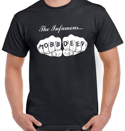 T-shirt avec THE INFAMOUS ... MOBB DEEP