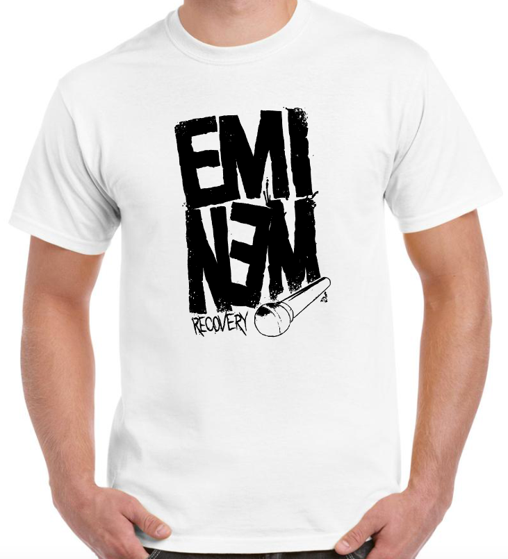 T-shirt avec EMINEM - RECOVERY