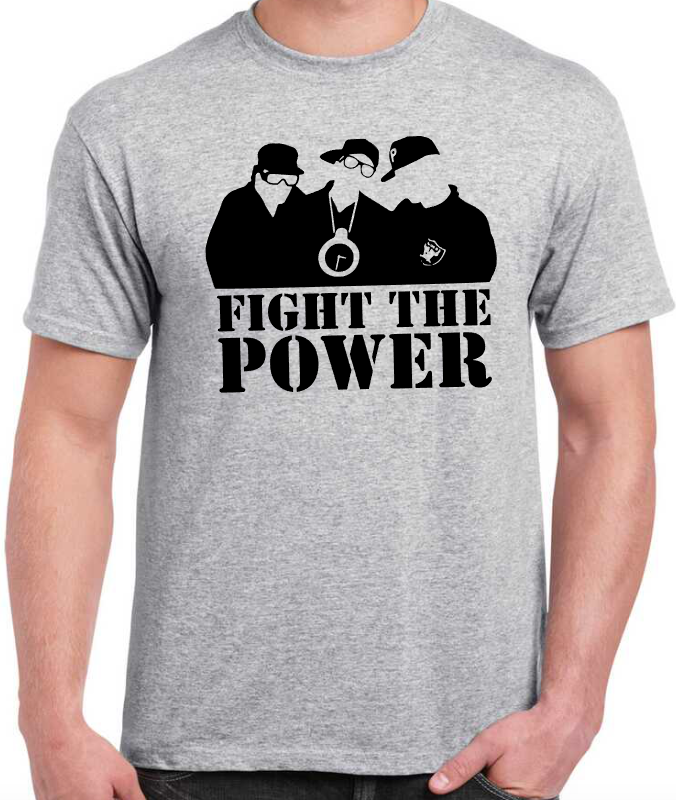 T-shirt avec PUBLIC ENEMY, FIGHT THE POWER