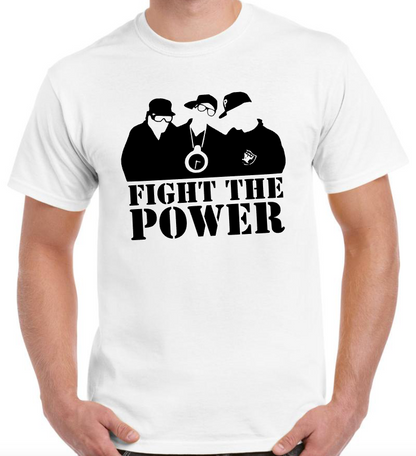 T-shirt avec PUBLIC ENEMY, FIGHT THE POWER