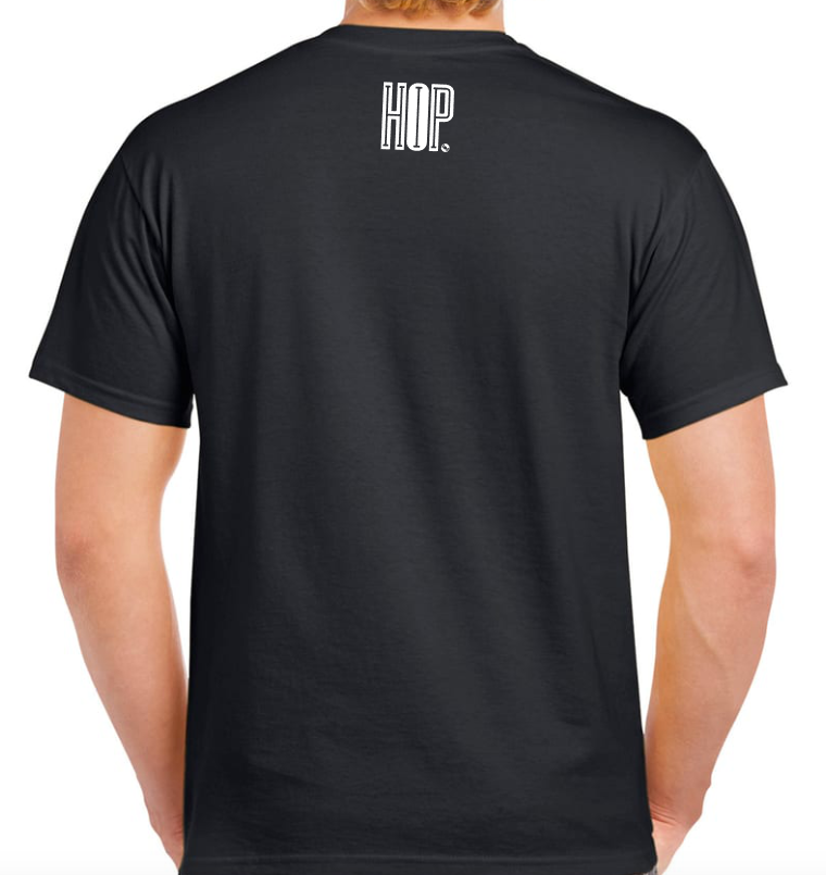 T-shirt REAL HIP HOP IS NOT ON THE RADIO