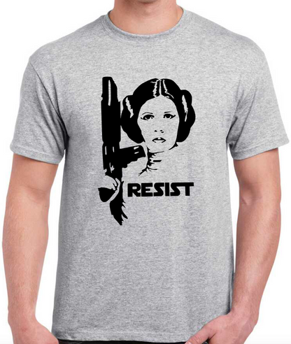 T-shirt STAR WARS with princess LEA, RESIST