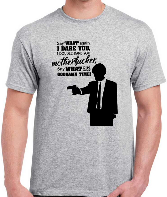 T-shirt with JULES (Samuel L. Jackson) in PULP FICTION