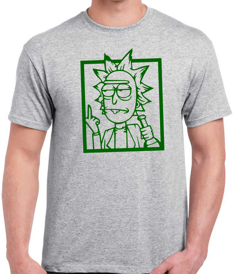 T-shirt avec RICK SANCHEZ dans RICK et MORTY