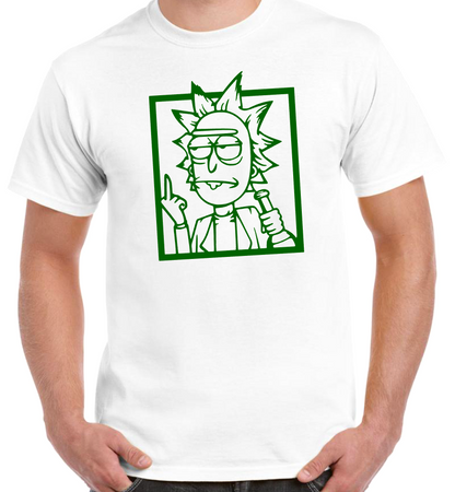 T-shirt avec RICK SANCHEZ dans RICK et MORTY