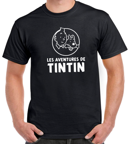 T-shirt with TINTIN and MILOU