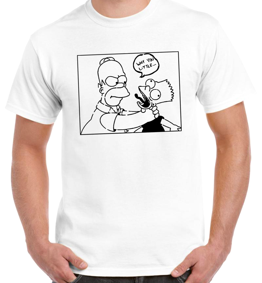 T-shirt avec HOMER et BART SIMPSON