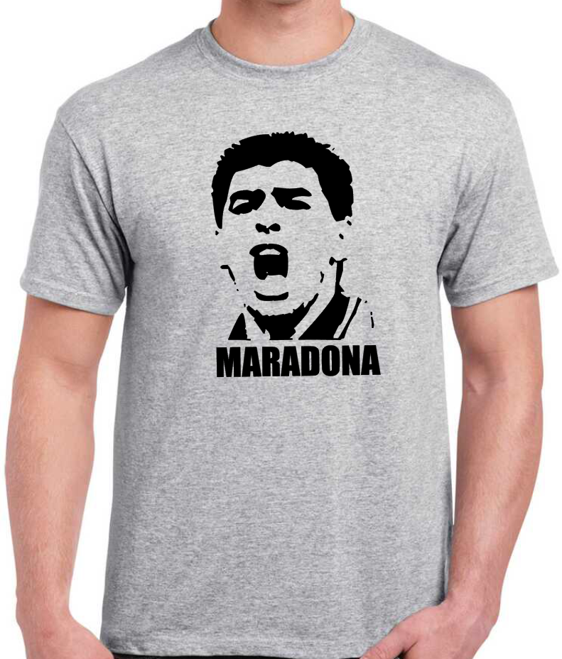 T-shirt with MARADONA