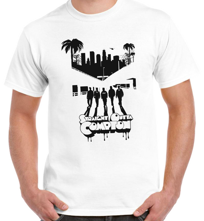 T-shirt avec NWA STRAIGHT OUTTA COMPTON