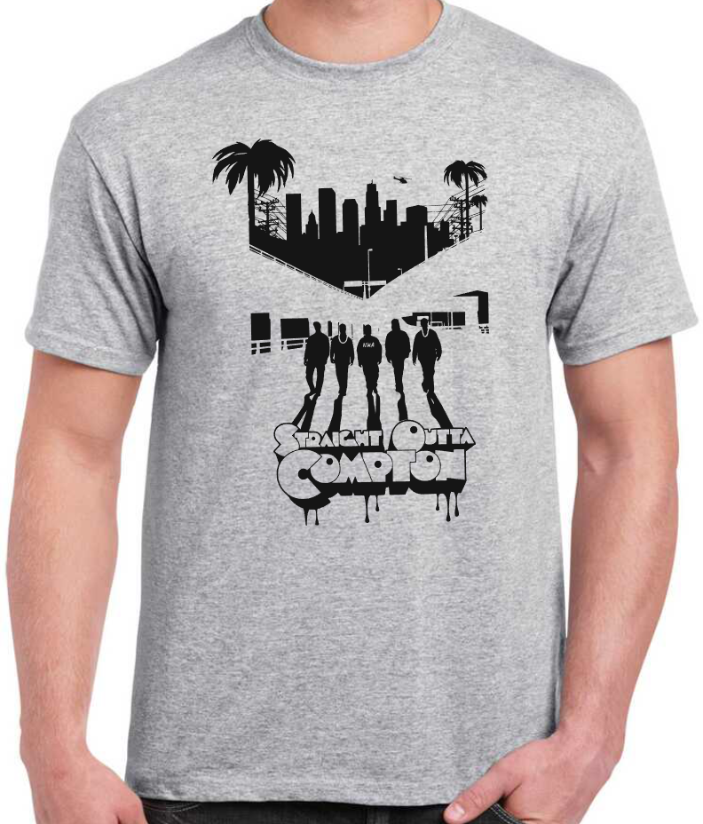 T-shirt avec NWA STRAIGHT OUTTA COMPTON