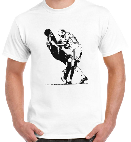 T-shirt avec ZIDANE VS MATERAZZI