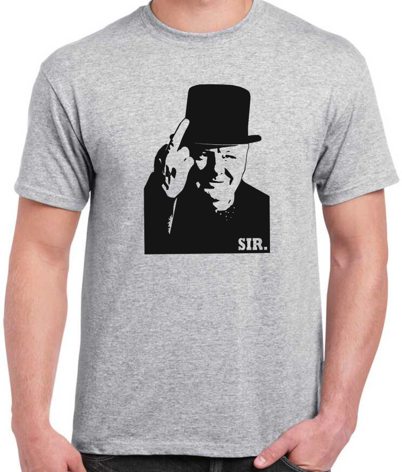 T-shirt avec SIR WINSTON CHURCHILL