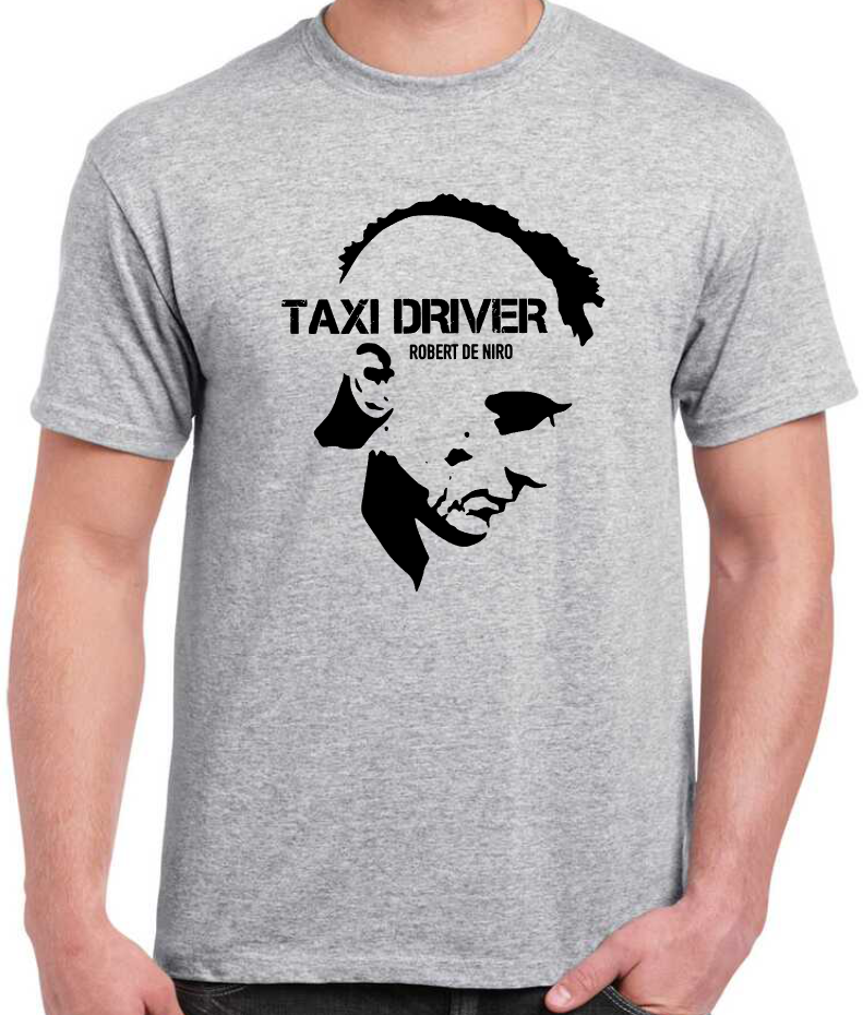 T-shirt with TAXI DRIVER, TRAVIS BICKLE