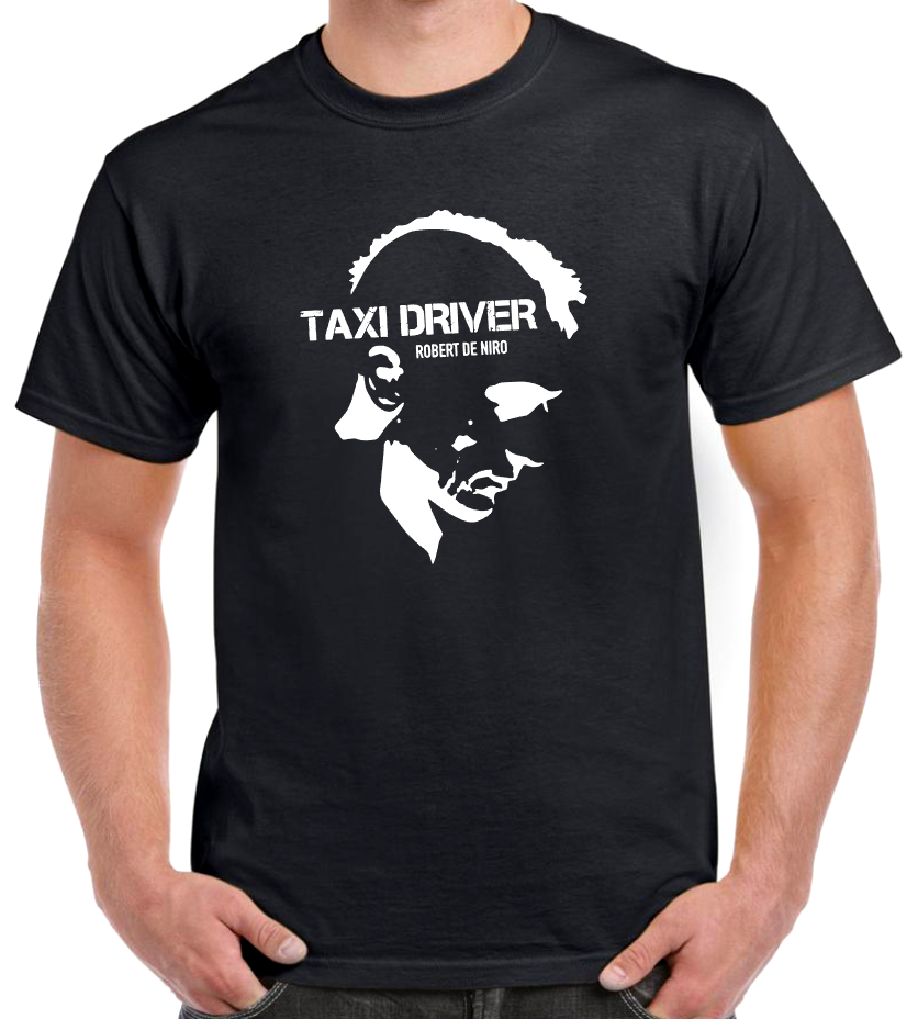 T-shirt with TAXI DRIVER, TRAVIS BICKLE