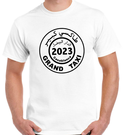 T-shirt avec GRAND TAXI CASABLANCA