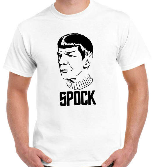 T-shirt with SPOCK in STAR TREK