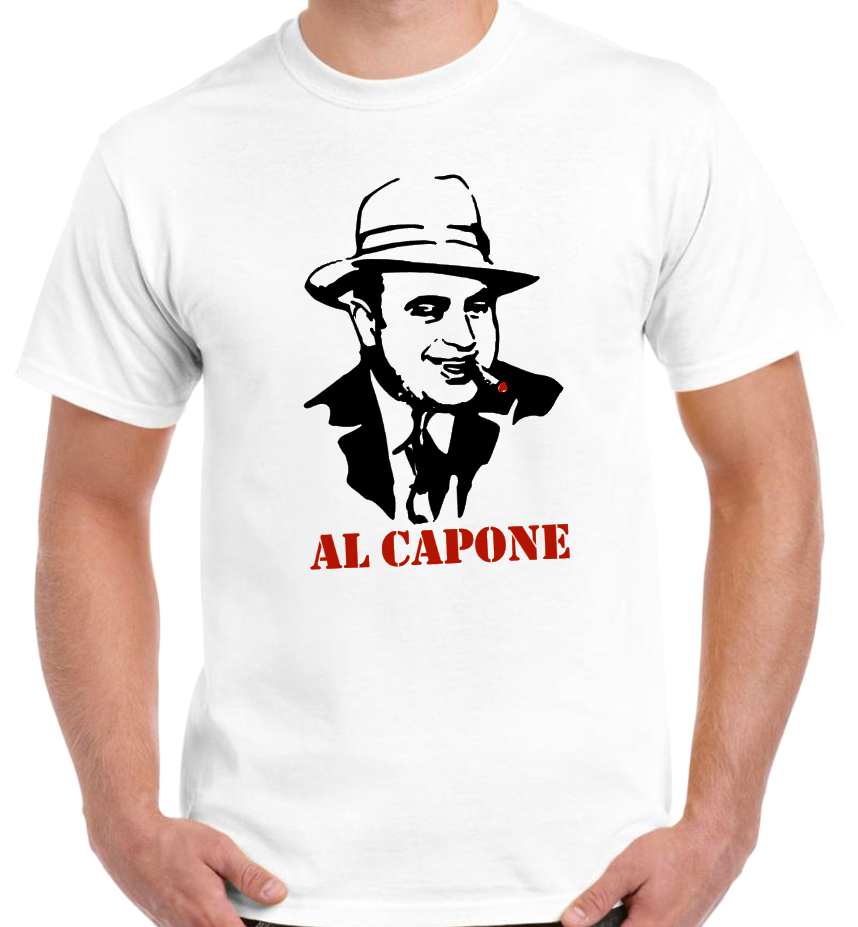 Camiseta con AL CAPONE