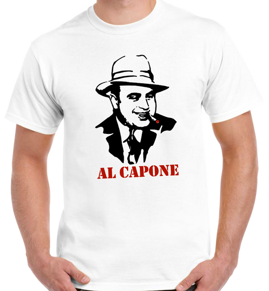 T-shirt with AL CAPONE