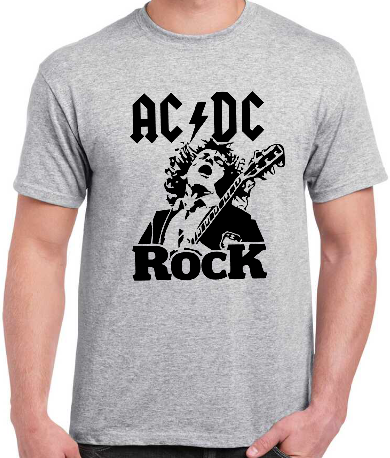 T-shirt avec ANGUS YOUNG, AC/DC