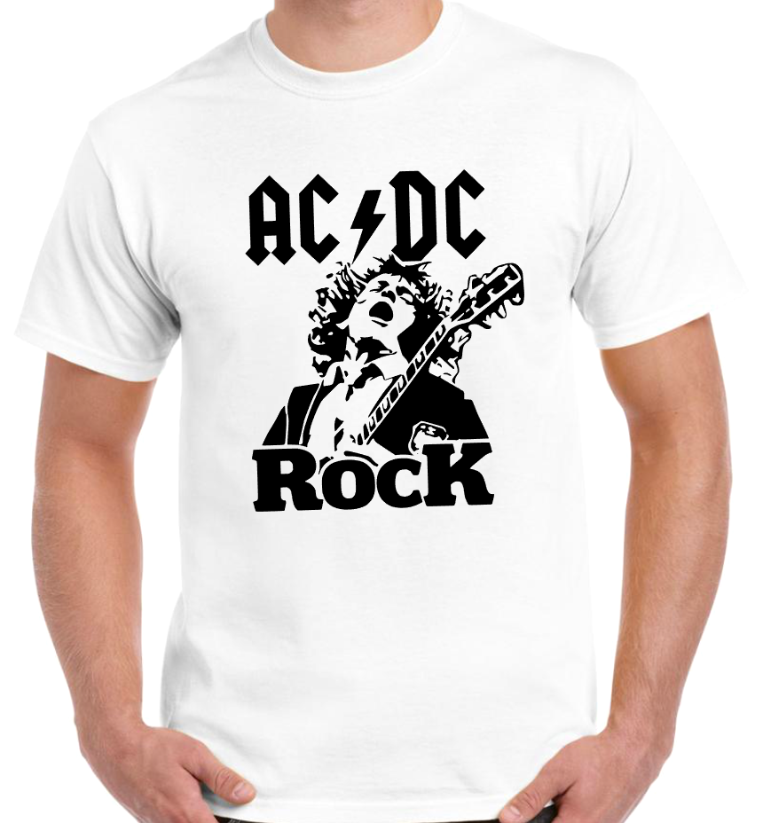 T-shirt avec ANGUS YOUNG, AC/DC