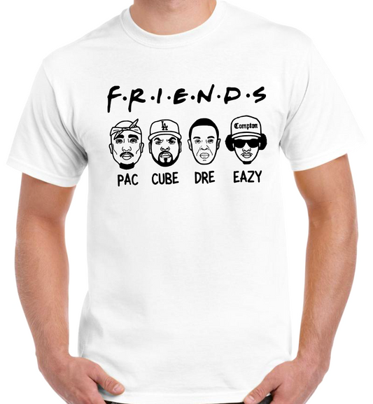 T-shirt avec TUPAC, DRE, ICE CUBE & EAZY E