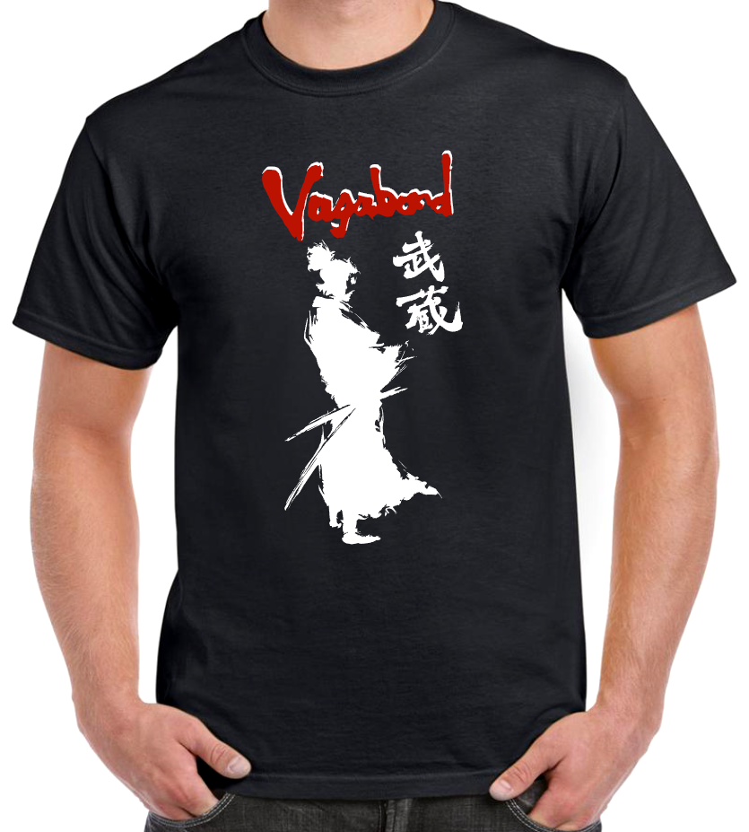 T-shirt with VAGABOND MUSASHI MIYAMOTO