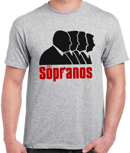 T-shirt THE SOPRANOS with TONY, SILVIO, PAULIE, AND CHRISTOPHER