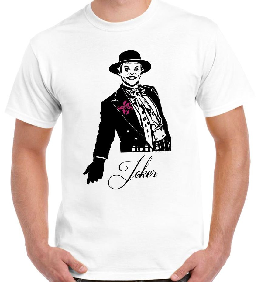 T-shirt with JOKER, JACK NICHOLSON 