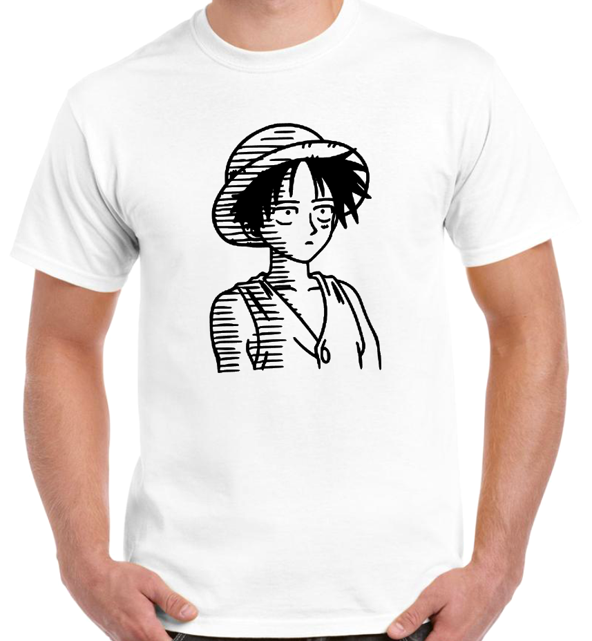 T-shirt ONE PIECE with LUFFY D. MONKEY